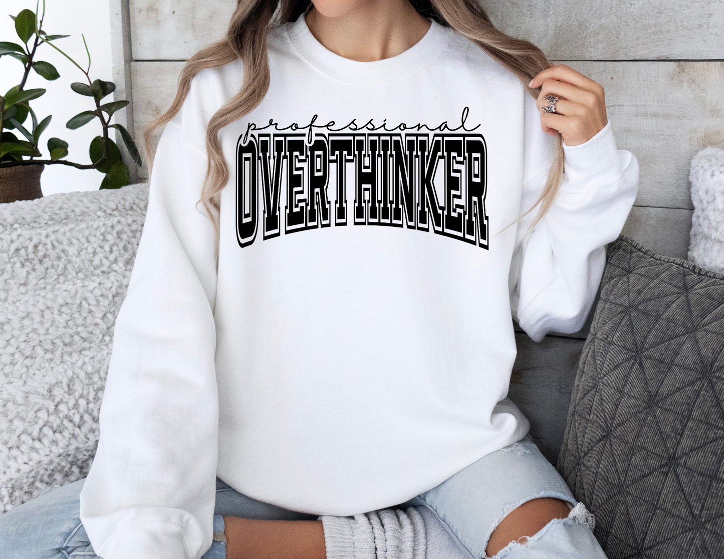 Professional Overthinker Crewneck