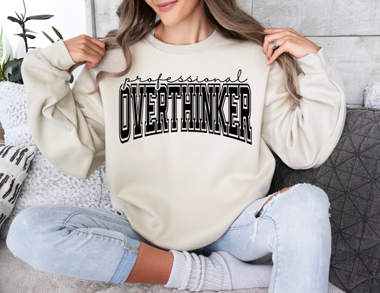 Professional Overthinker Crewneck