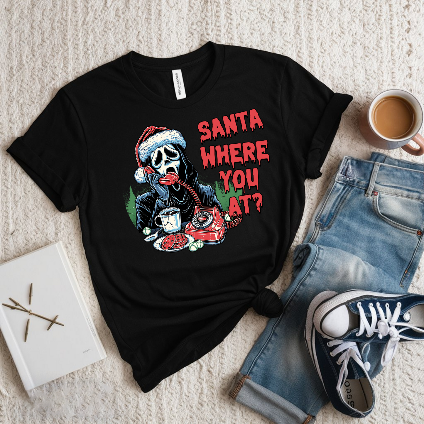 Ghostface - Santa Where you at? Tshirt