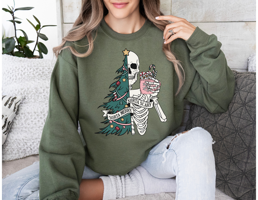 Sorta Merry - Sorta Scary Crewneck